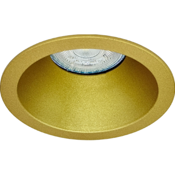 Sigmalicht Inbouwspot armatuur Hollow rond goud, verdiept