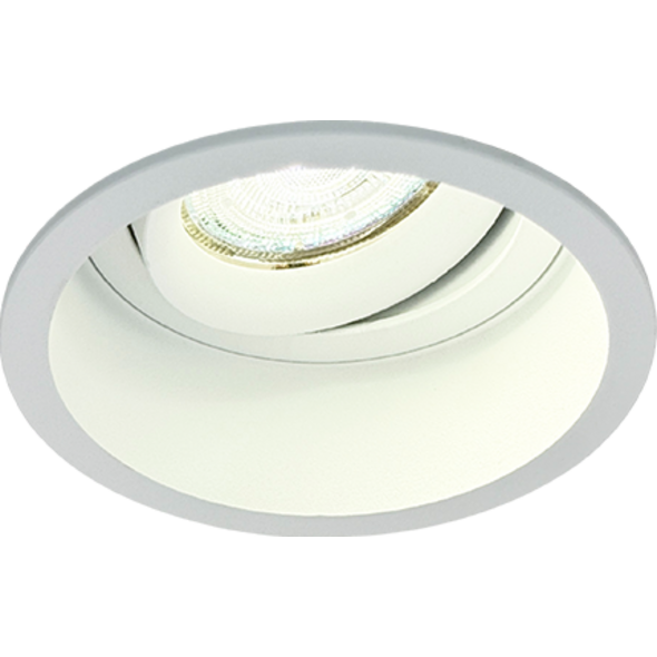 Sigmalicht Inbouwspot armatuur Nomad rond wit