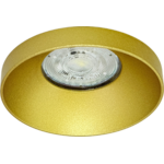 Sigmalicht Inbouwspot armatuur Puck rond goud