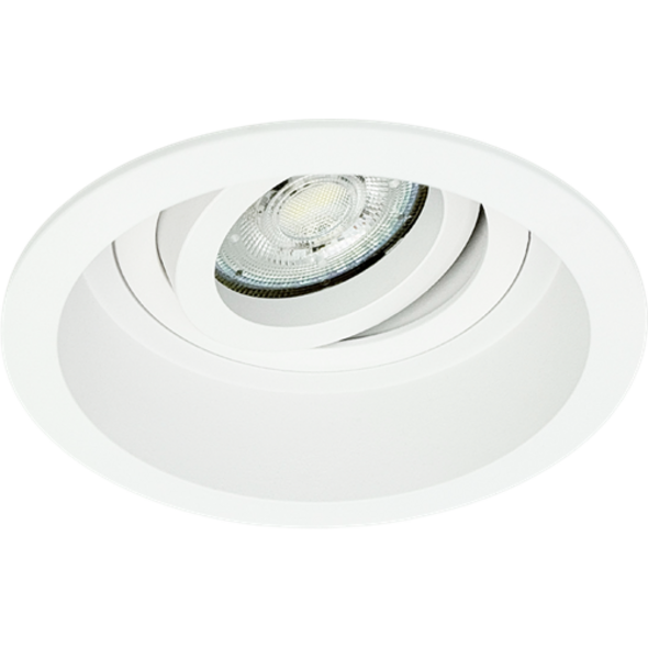 Sigmalicht Inbouwspot armatuur Orbit rond wit