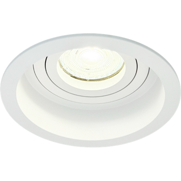 Sigmalicht Inbouwspot armatuur Orbit rond wit