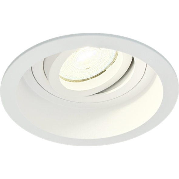 Sigmalicht Inbouwspot armatuur Orbit rond wit