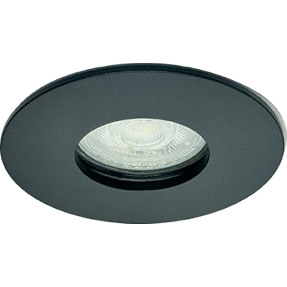 Sigmalicht Inbouwspot armatuur Lucid rond zwart, ip65