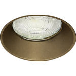 Sigmalicht Inbouwspot armatuur Trimos rond champagne, trimless