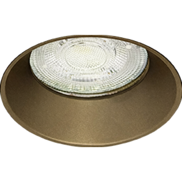 Sigmalicht Inbouwspot armatuur Trimos rond champagne, trimless