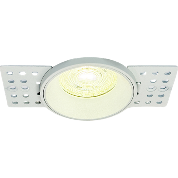 Sigmalicht Inbouwspot armatuur Trimos rond wit, trimless