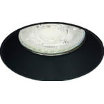 Sigmalicht Inbouwspot armatuur Trimos rond zwart, trimless