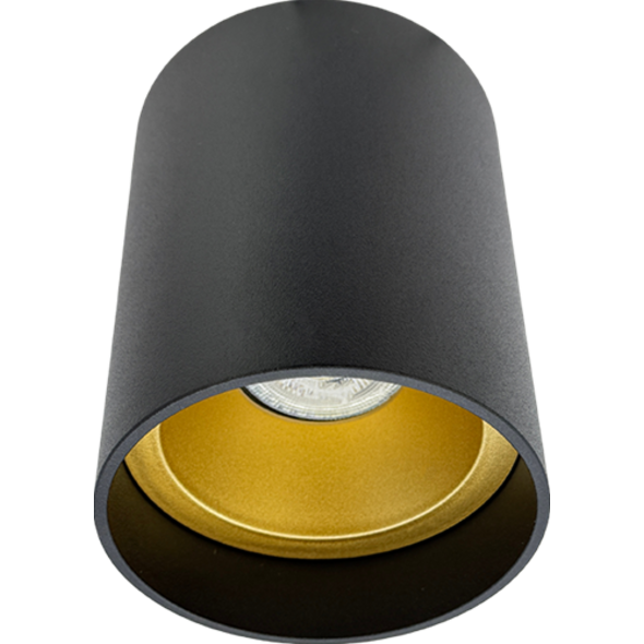 Sigmalicht Opbouwspot armatuur Peeq losse ring goud