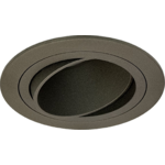 Sigmalicht Inbouwspot armatuur Plato rond brons, kantelbaar