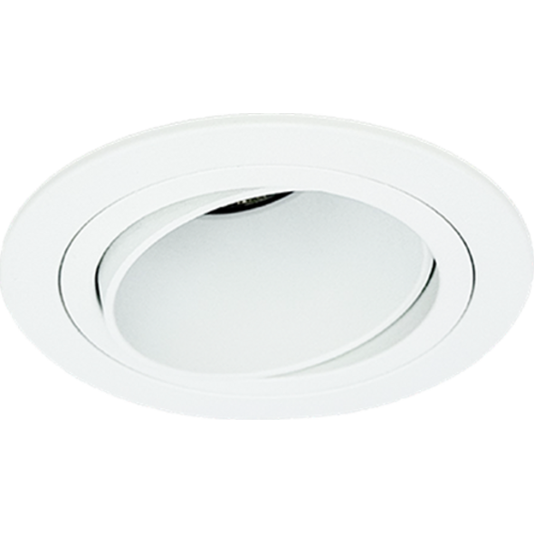 Sigmalicht Inbouwspot armatuur Plato rond wit, kantelbaar
