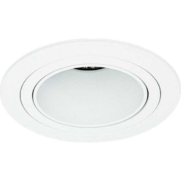 Sigmalicht Inbouwspot armatuur Plato rond wit, kantelbaar