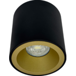 Sigmalicht Opbouwspot armatuur Silo rond goud