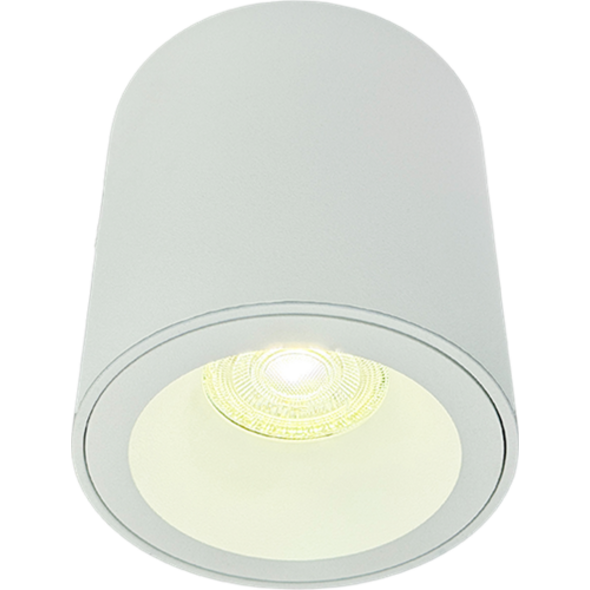 Sigmalicht Opbouwspot armatuur Silo rond wit