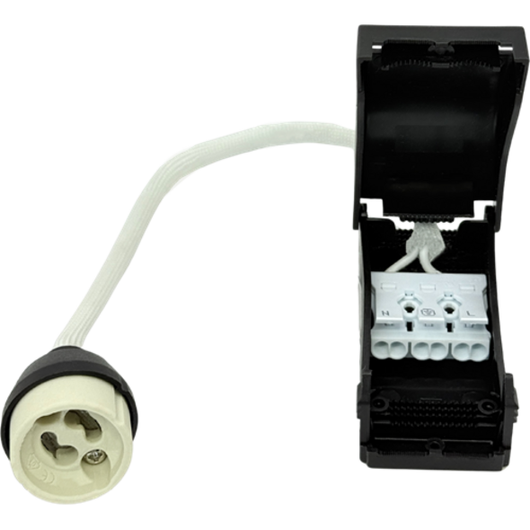 Sigmalicht GU10 fitting met trekontlasting | Montage accessoire