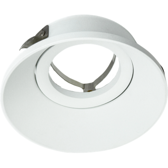 Sigmalicht Inbouwspot armatuur Astro rond wit, kantelbaar trimless