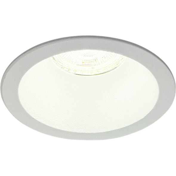 Sigmalicht Inbouwspot armatuur Hollow rond wit, verdiept