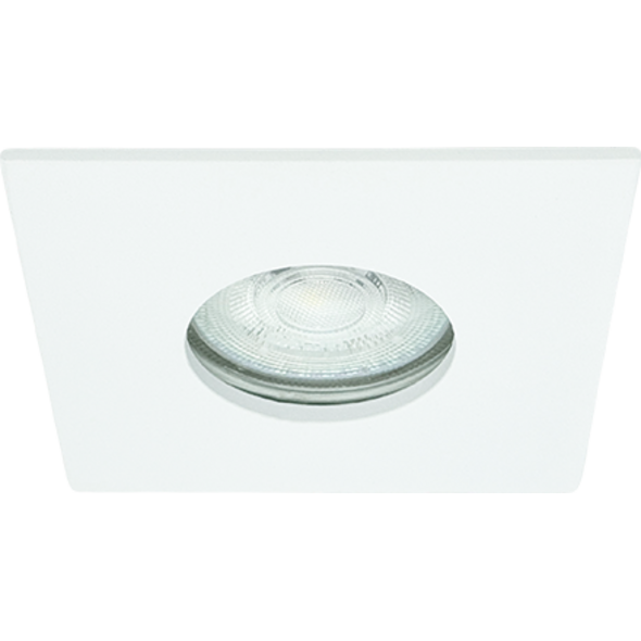 Sigmalicht Inbouwspot armatuur Lucid vierkant wit, ip65