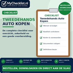 Checklist tweedehands auto kopen