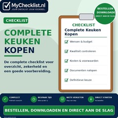 Checklist complete keuken kopen