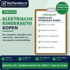 Checklist elektrische kinderauto kopen
