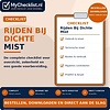 Checklist rijden bij dichte mist