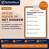 Checklist veilig rijden in het donker