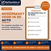 Checklist noodpakket voor in de auto