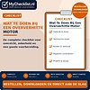 Checklist wat te doen bij een oververhitte motor