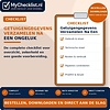 Checklist getuigengegevens verzamelen na een ongeluk