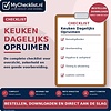 Checklist keuken dagelijks opruimen