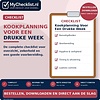 Checklist kookplanning voor een drukke week
