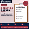 Checklist brownies bakken