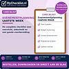 Checklist evenementplanning laatste week