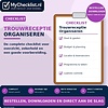 Checklist trouwreceptie organiseren