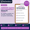 Checklist toezicht tijdens een kinderfeest regelen