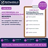 Checklist polsbandjes en bezoekersregistratie beheren