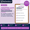 Checklist toiletten voor bezoekers organiseren