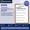 Checklist medische toestemming voor een kind vastleggen