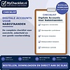 Checklist digitale accounts voor nabestaanden organiseren