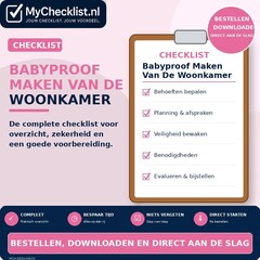Checklist babyproof maken van de woonkamer