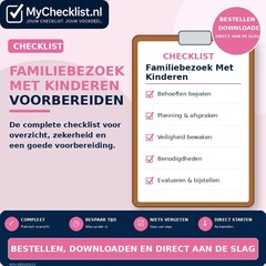 Checklist familiebezoek met kinderen voorbereiden