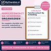 Checklist familiecontact na scheiding organiseren
