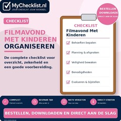 Checklist filmavond met kinderen organiseren