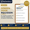 Checklist sparen voor rijlessen