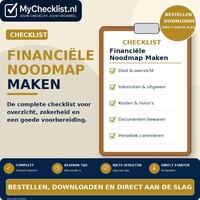 Checklist financiële noodmap maken met uitgebreide stappen en controlepunten