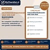 Checklist gezondheidsdossier van een kat bijhouden