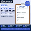 Checklist klantreis uitwerken