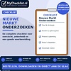 Checklist nieuwe markt onderzoeken