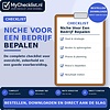 Checklist niche voor een bedrijf bepalen