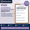 Checklist voldoende drinken helpen bijhouden